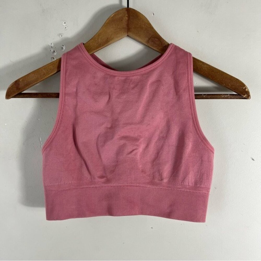 Knix Momenta Racerback Sports Bra In Pink Size Small S  Fits 32A, 32B, 32C Gym